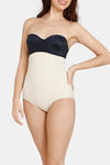 Zivame All Day Light Weight Highwaist Brief - Oyster White — thumbnail 2